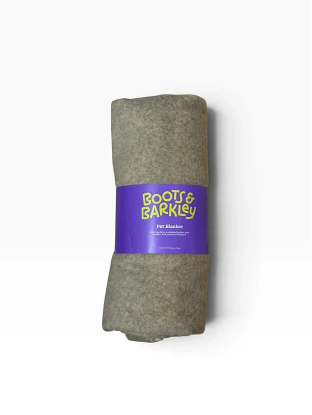 Boots & Barkley Gray Pet Blanket 40” x 50” Machine Washable Dog Cat